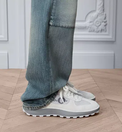 Dior Squash Sneaker In Gray