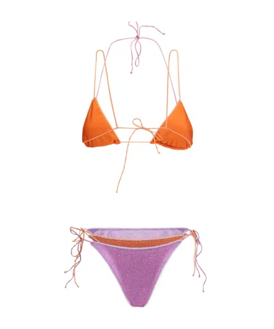 Oseree Multicolor Polyamide Bikini In Multi