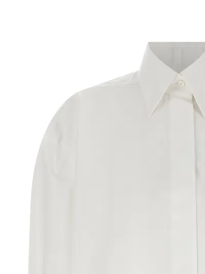 Givenchy Asymmetric Shirt In White