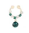 GIVENCHY Crystal-embellished nose ring