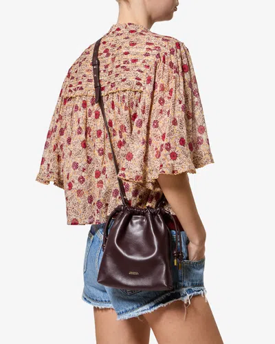 Isabel Marant Silven Mini Shoulder Strap In Neutral
