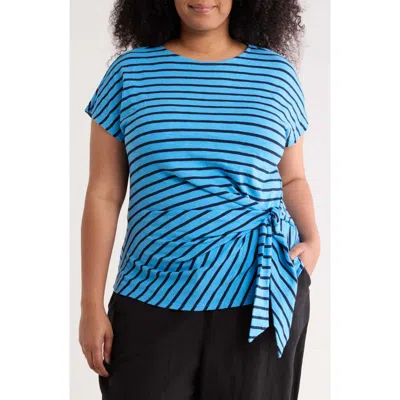 Caslonr Caslon(r) Drop Shoulder Tie Front Top In Multi