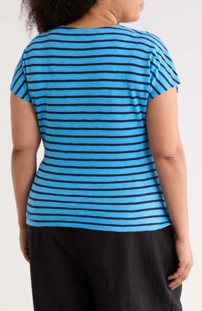 Caslonr Caslon(r) Drop Shoulder Tie Front Top In Multi