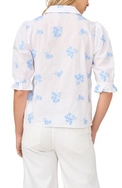 Halogenr Halogen(r) Puff Sleeve Top In Multi