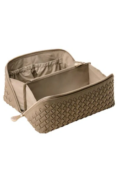 Naghedi Medium Caravan Cosmetics Case In Brown