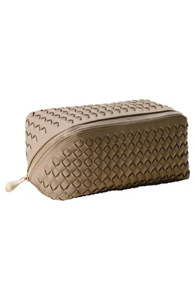 Naghedi Medium Caravan Cosmetics Case In Brown