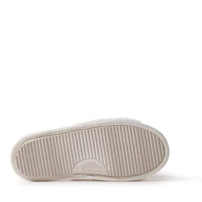 Dearfoams Lane Bridal Womens Memory Foam Slip-on Slippers In White