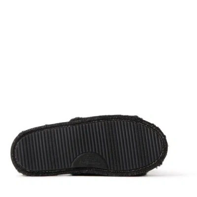 Dearfoams Lane Bridal Womens Memory Foam Slip-on Slippers In Black