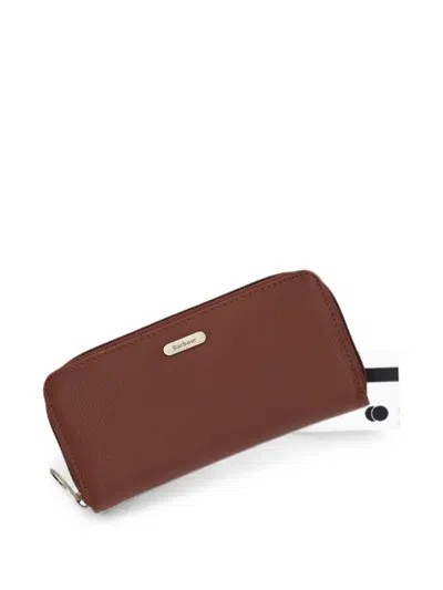 Barbour Leather Wallet In Brown