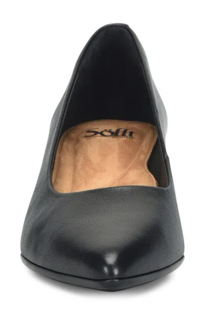 Söfft Sandra Pointed Toe Pump In Black
