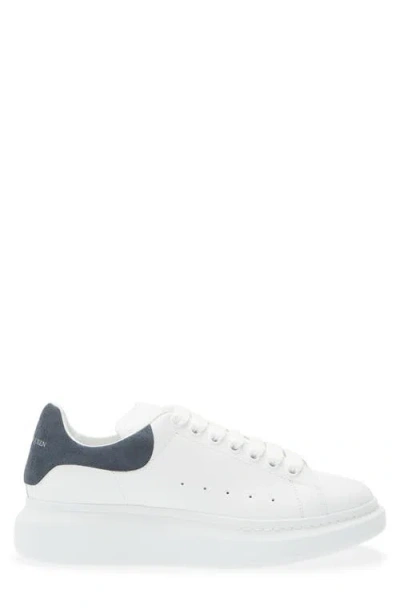 Alexander Mcqueen Oversized Calfskin Sneaker In White