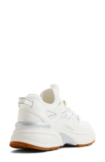 Aldo Haddey Platform Sneaker In White