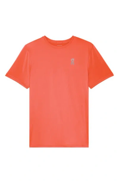 On Core-t Running T-shirt In Red