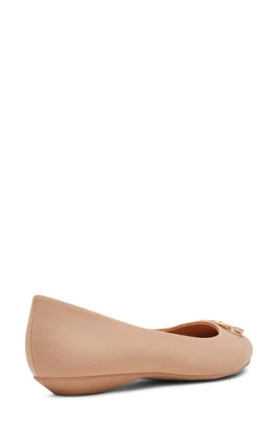 Anne Klein Oswego Pointed Toe Flat In Multi