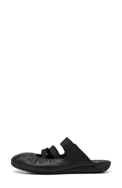 Puma Speedcat Elasticated Strap Mules In Black