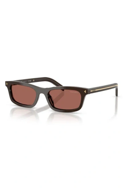 Prada 53mm Pillow Sunglasses In Multi