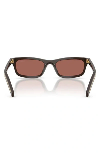 Prada 53mm Pillow Sunglasses In Multi
