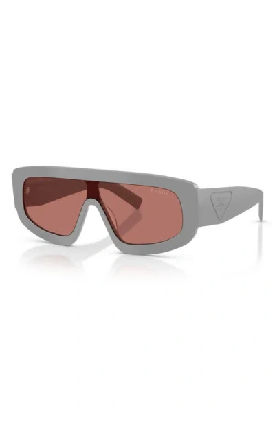 Prada Eyewear Geometric Frame Sunglasses In Pink