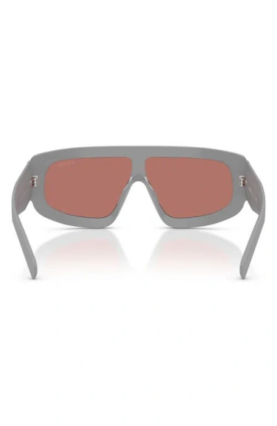 Prada Eyewear Geometric Frame Sunglasses In Pink