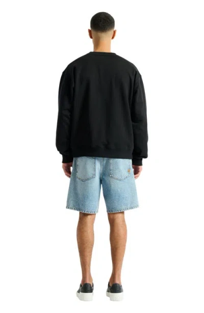 Balmain Printed  Vine Sweatshirt In Blue