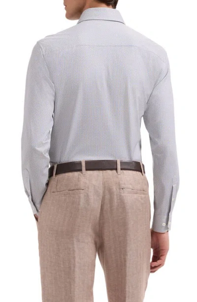 Bugatchi Devon Ooohcotton® Button-up Shirt In Blue