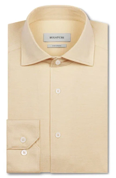 Bugatchi Devon Ooohcotton® Button-up Shirt In Orange