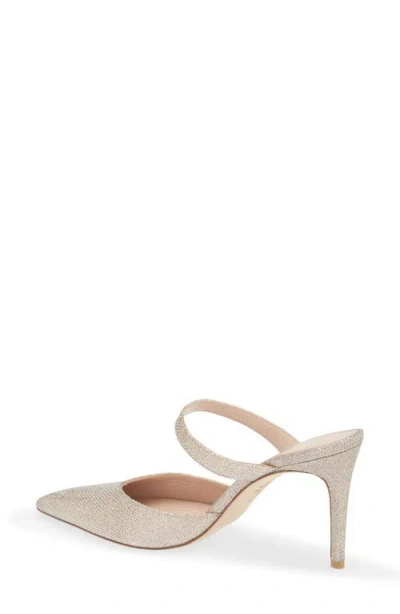 Stuart Weitzman Power Mule 85 Pump In Gray