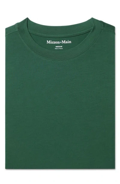 Mizzen + Main Mizzen+main Knox Solid Green T-shirt In Green