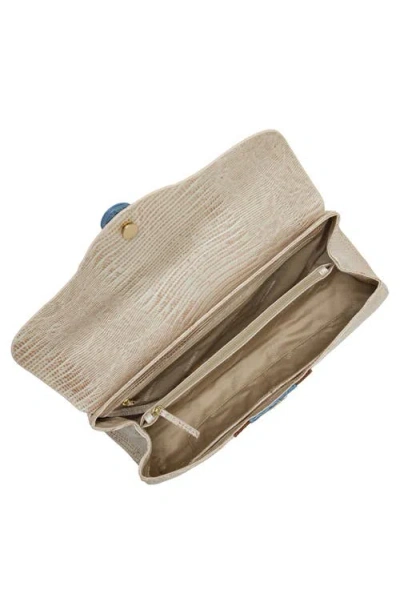 Brahmin Dayan Embossed Leather Shoulder Bag In Multi
