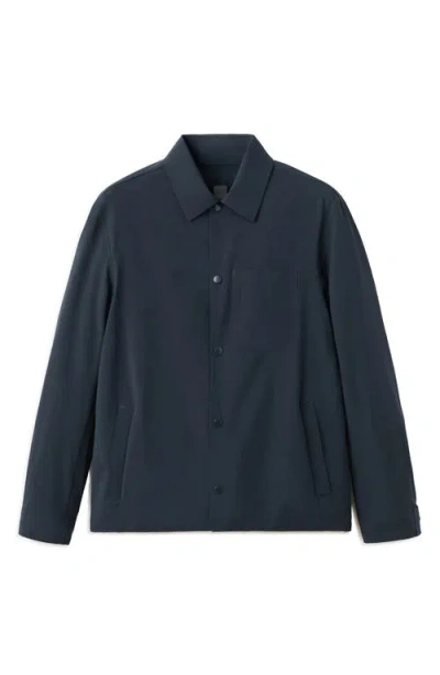 Mango Water Repellent Jacket In Blue