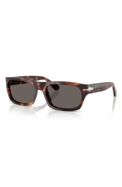 Persol 58mm Rectangular Sunglasses In Multi