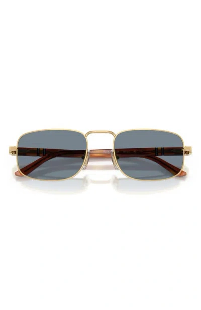Persol Rectangle-frame Sunglasses In Gold
