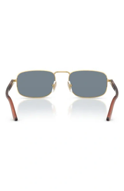 Persol Rectangle-frame Sunglasses In Gold
