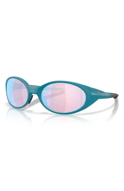 Oakley Eyejacket Redux 58mm Rectangular Sunglasses In Blue