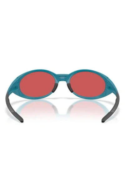 Oakley Eyejacket Redux 58mm Rectangular Sunglasses In Blue
