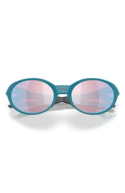 Oakley Eyejacket Redux 58mm Rectangular Sunglasses In Blue