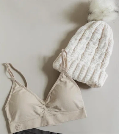 Brabar Everyday Bra With Back Closure In Brown