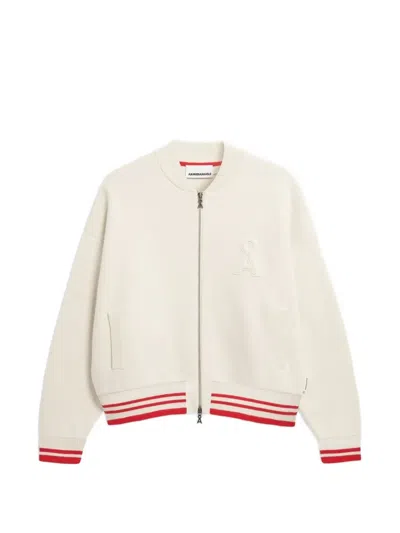 Armedangels Iconic Å Bomber Jacket In Neutral