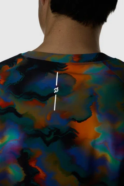 Peloton Run Interlock Stride Short Sleeve In Multi