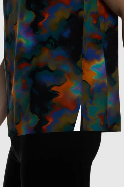 Peloton Run Interlock Stride Short Sleeve In Multi