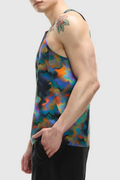 Peloton Run Interlock Stride Singlet In Multi
