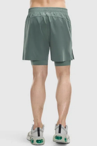 Peloton 5" Paceform Lined Run Short In Green