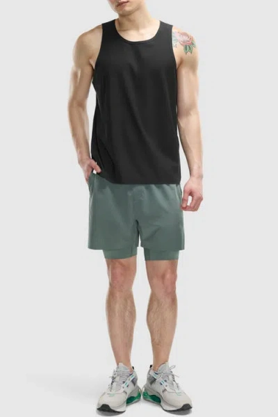 Peloton 5" Paceform Lined Run Short In Green