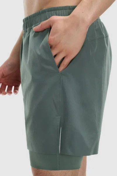 Peloton 5" Paceform Lined Run Short In Green