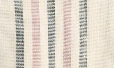 Solid ! Isai Stripe Linen Blend Camp Shirt In Neutral