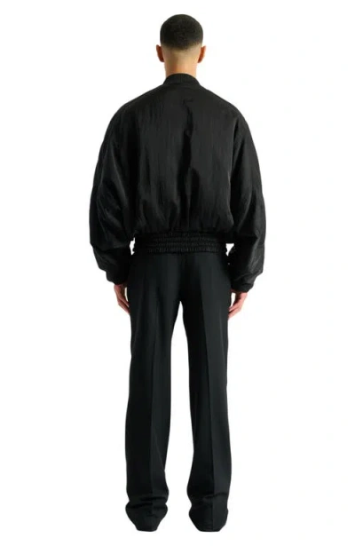 Balmain Bomber Jacket In Black