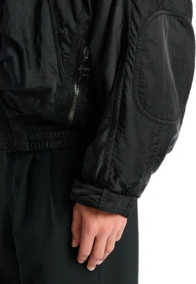 Balmain Bomber Jacket In Black