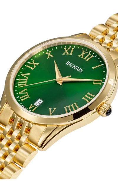 Balmain Classic R Watch, 41mm In Gold