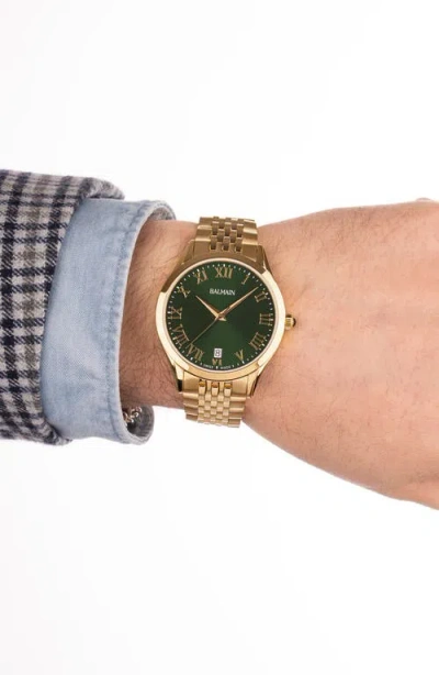 Balmain Classic R Watch, 41mm In Gold
