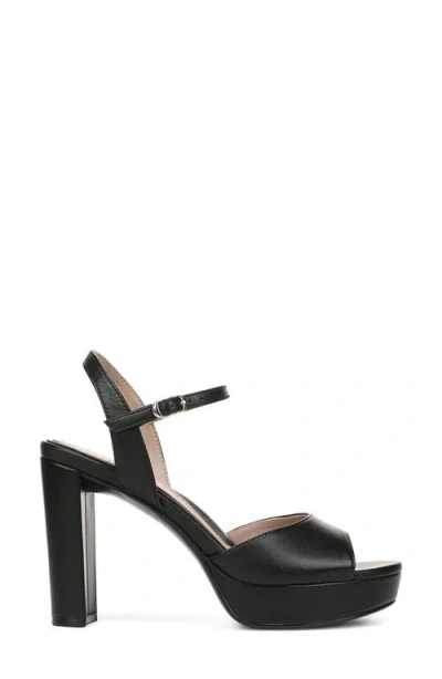 Naturalizer Marigold Ankle Strap Platform Sandal In Black